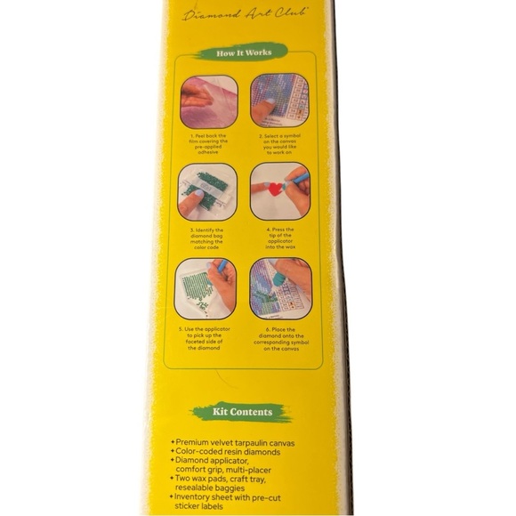 Diamond Art Kit Sesame Street Friends by Diamond Art Club - Picture 5 of 11